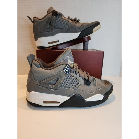 Nike Air Jordan 4 IV Retro Cool Grey Size 6.5 Y OG GS Gray White 2019 408452 007